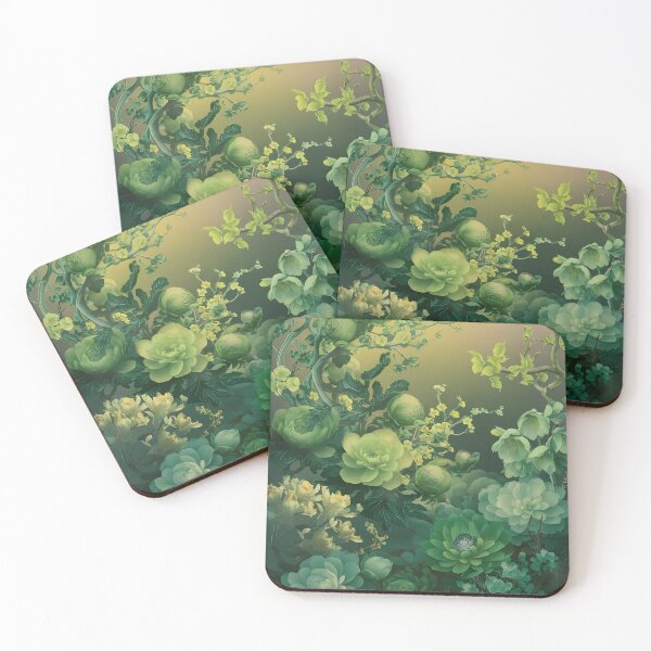 Item preview, green apple blossoms designed and sold by Infinity Elegance.