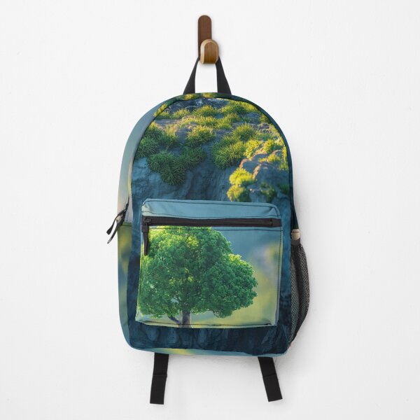 Item preview, A Serene Cliffside Forest View designed and sold by unimuse.