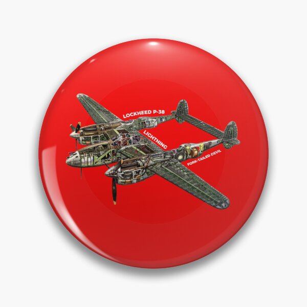 Item preview, WW2 Lockheed P-38 Lightning designed and sold by rayhanzo18.
