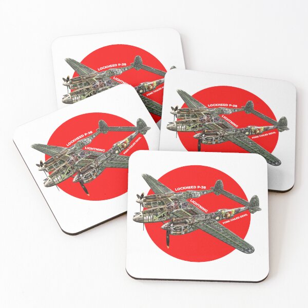Item preview, WW2 Lockheed P-38 Lightning designed and sold by rayhanzo18.