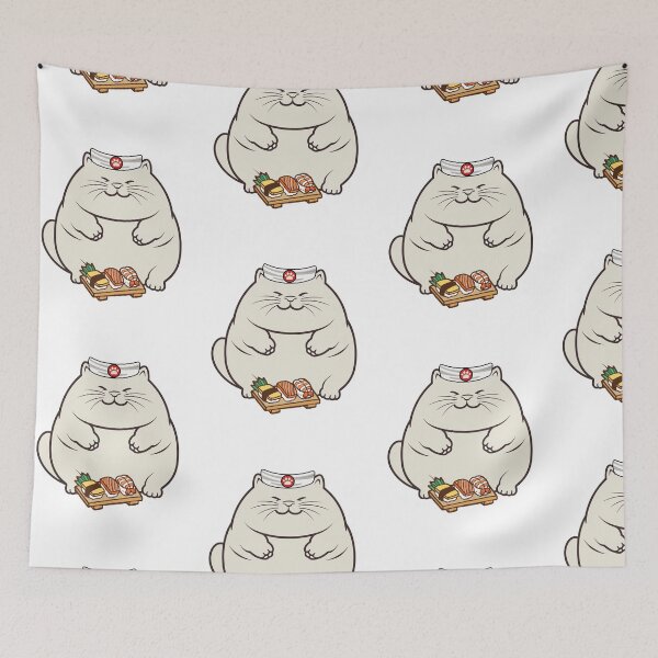 Item preview, Sushi chef fat cat designed and sold by Pet Station.