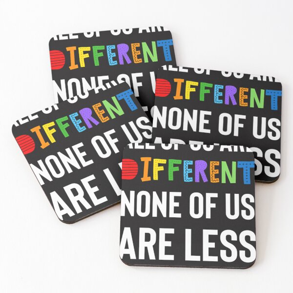 Item preview,  All Of Us Are Different None Of Us Are Less designed and sold by DavidVogel7.