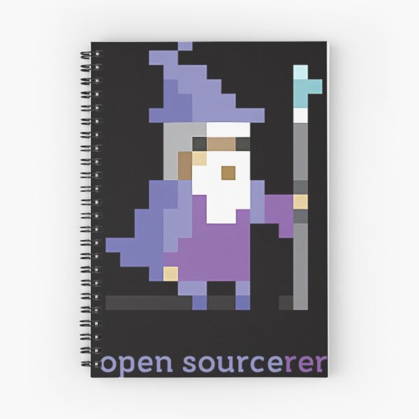 Aperçu de l'œuvre Programmation de sorcier Open Source 8 bits créée et vendue par DavidVogel7.