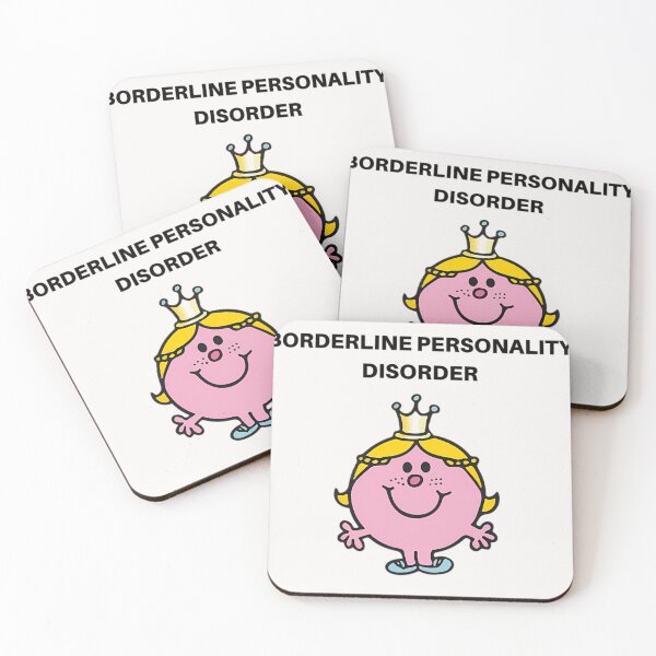 Item preview,  Little Miss Borderline Personality Disorder designed and sold by Coletteoulay13.