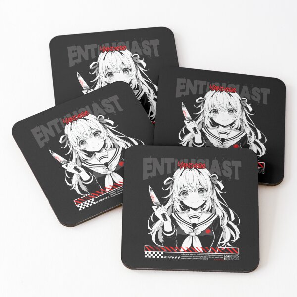 Item preview, Yandere Enthusiast - Aesthetic streetwear crazy anime girl designed and sold by Japatonic Shop.