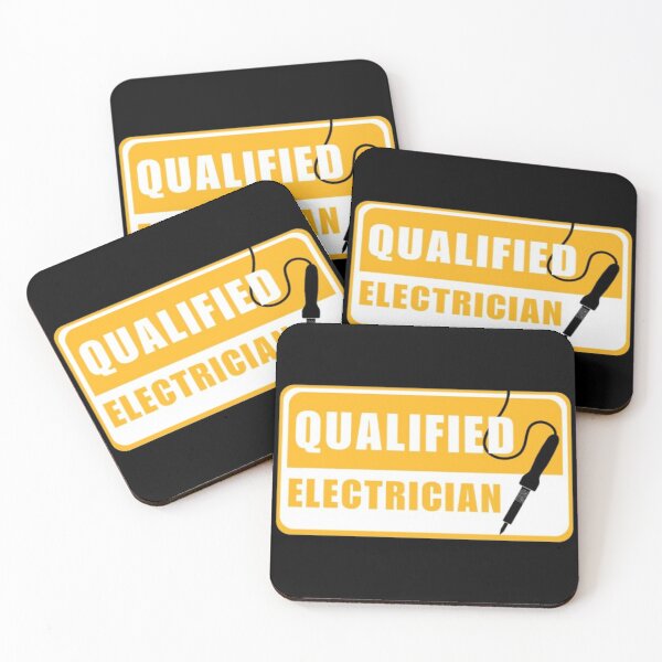 Item preview, Qualification Electrician funny Electrician  designed and sold by Kawabijutsu21.