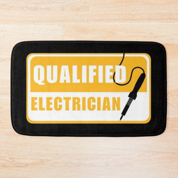 Item preview, Qualification Electrician funny Electrician  designed and sold by Kawabijutsu21.