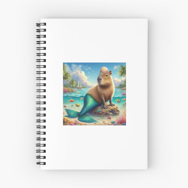 Item preview, Capybara the Mermaid Princess1 designed and sold by Capybara Art Lover.