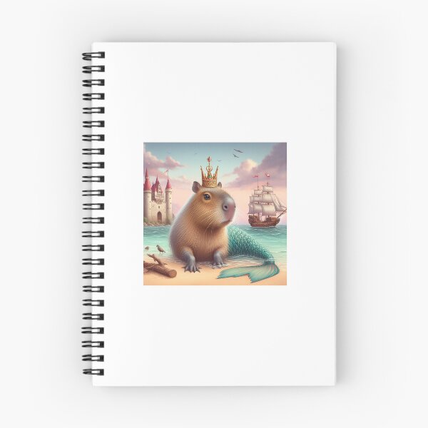 Item preview, Capybara the Mermaid Princess5 designed and sold by Capybara Art Lover.