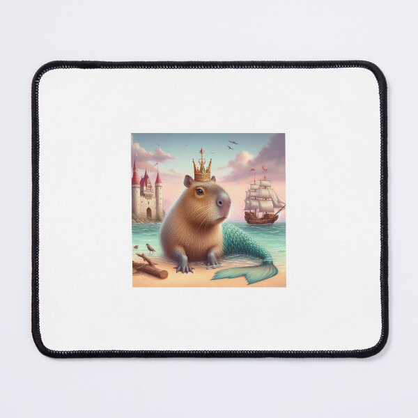 Item preview, Capybara the Mermaid Princess5 designed and sold by Capybara Art Lover.