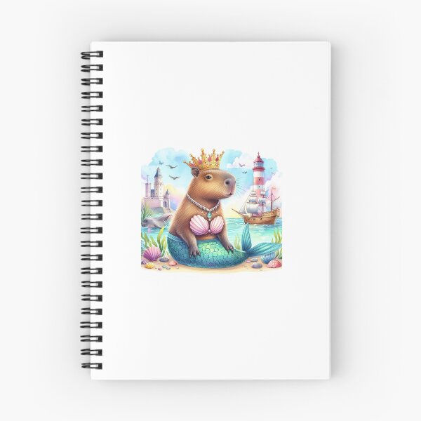 Item preview, Capybara the Mermaid Princess6 designed and sold by Capybara Art Lover.