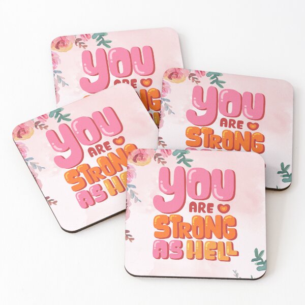 Item preview, Strong As Hell Mental Health Matters Month Gift  designed and sold by Kr-It.