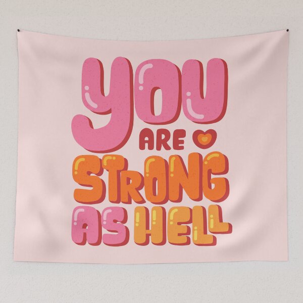 Item preview, Strong As Hell Mental Health Matters Month Gift  designed and sold by Kr-It.