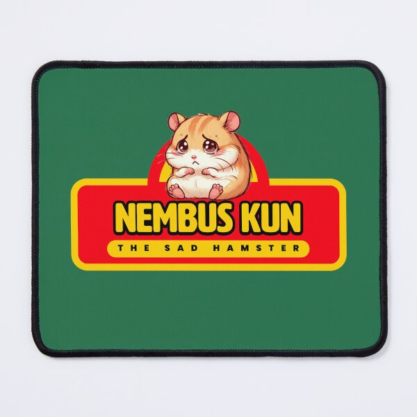 Item preview, Nembus Kun The Sad Hamster,Sad Hamster, Cute Funny Hamster designed and sold by SnuggleSafari.