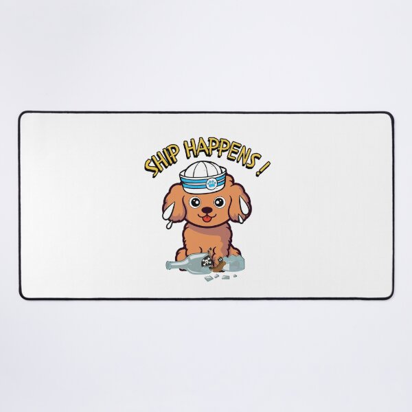 Item preview, Ship Happens Funny Brown Dog designed and sold by Pet Station.