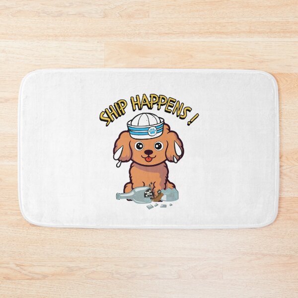 Item preview, Ship Happens Funny Brown Dog designed and sold by Pet Station.