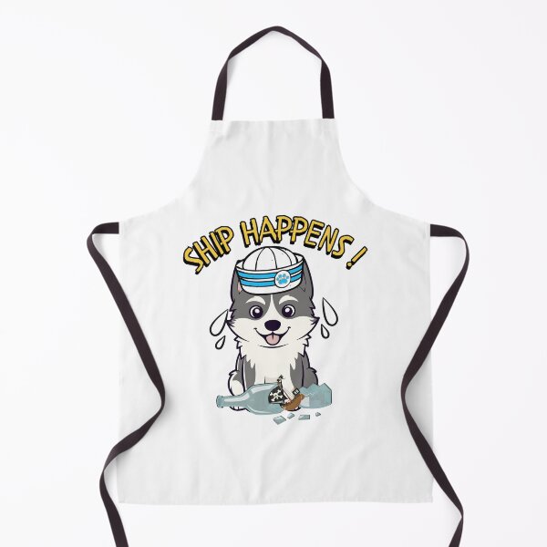 Item preview, Ship Happens Funny Husky designed and sold by Pet Station.