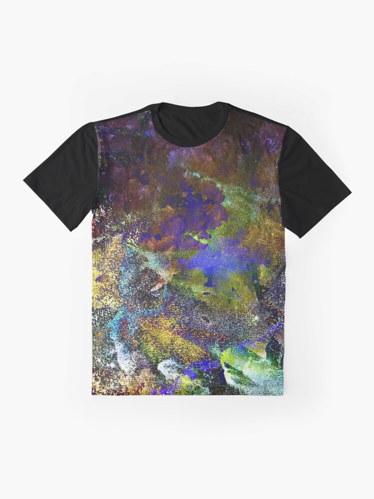 Thumbnail 4 of 5, Graphic T-Shirt, Neon Seas designed and sold by TSteeleArt.