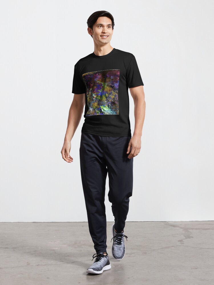 Thumbnail 5 of 7, Active T-Shirt, Neon Seas designed and sold by TSteeleArt.