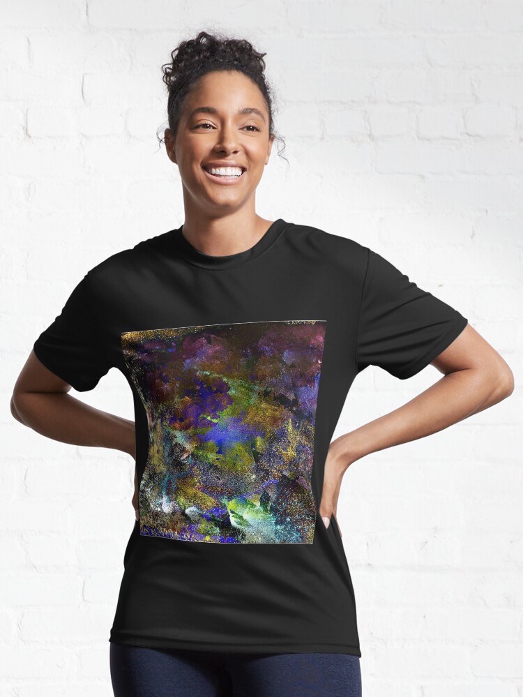 Thumbnail 6 of 7, Active T-Shirt, Neon Seas designed and sold by TSteeleArt.