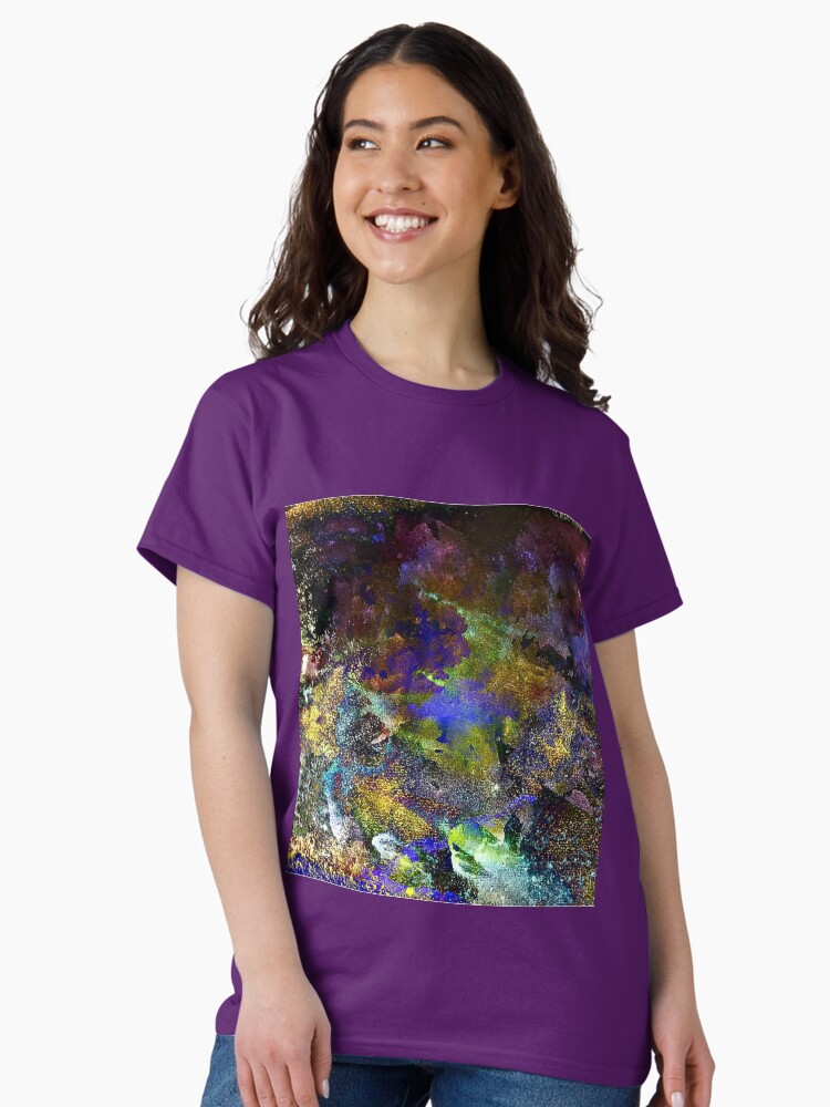 Thumbnail 2 of 7, Classic T-Shirt, Neon Seas designed and sold by TSteeleArt.