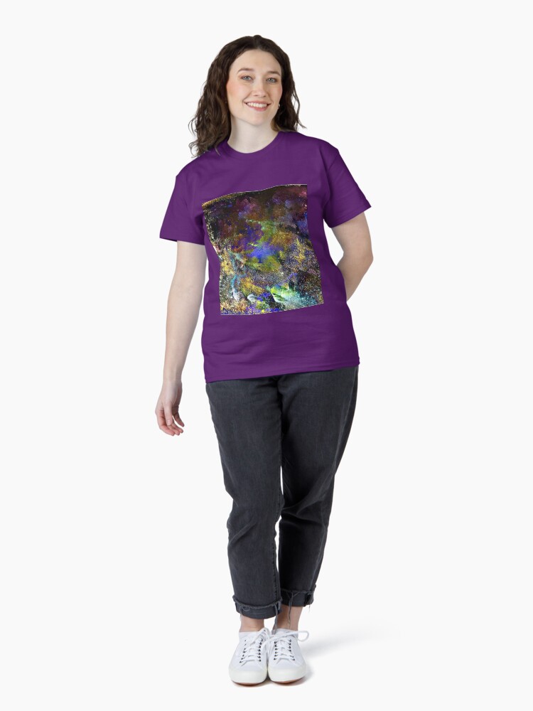 Thumbnail 4 of 7, Classic T-Shirt, Neon Seas designed and sold by TSteeleArt.