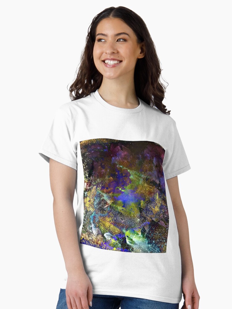 Thumbnail 2 of 7, Classic T-Shirt, Neon Seas designed and sold by TSteeleArt.