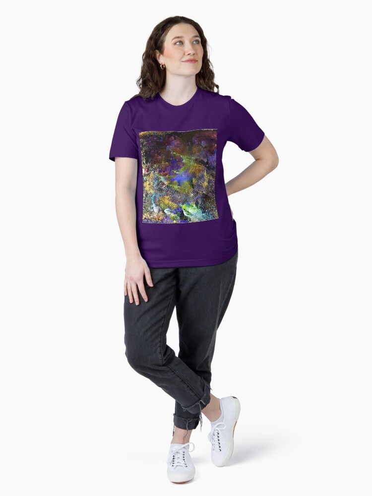 Thumbnail 4 of 7, Essential T-Shirt, Neon Seas designed and sold by TSteeleArt.