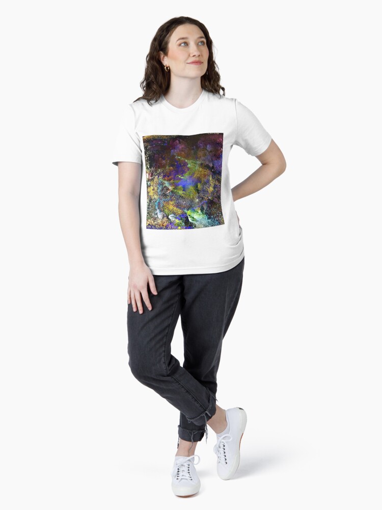 Thumbnail 4 of 7, Essential T-Shirt, Neon Seas designed and sold by TSteeleArt.