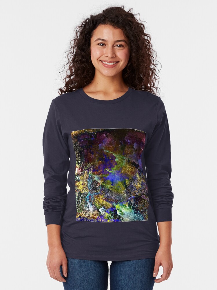 Thumbnail 2 of 5, Long Sleeve T-Shirt, Neon Seas designed and sold by TSteeleArt.