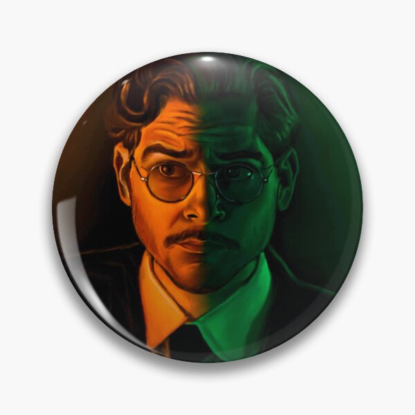 Item preview, digital painting of detective watts from murdoch mysteries designed and sold by GessleinGraphic.