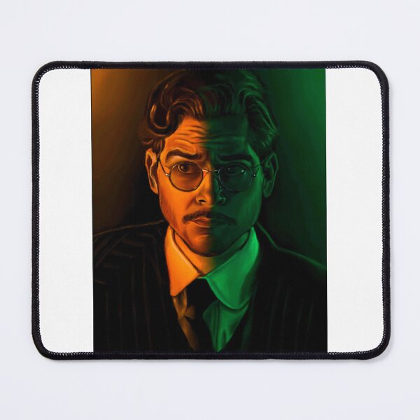 Item preview, digital painting of detective watts from murdoch mysteries designed and sold by GessleinGraphic.