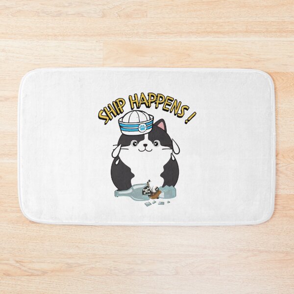 Item preview, Ship Happens Funny Fat cat designed and sold by Pet Station.