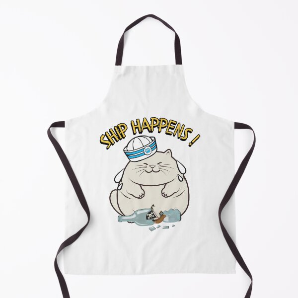 Item preview, Ship Happens Funny Fat cat designed and sold by Pet Station.