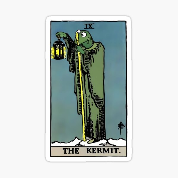 Item preview, The Kermit Tarot designed and sold by ClemenceHumbert.