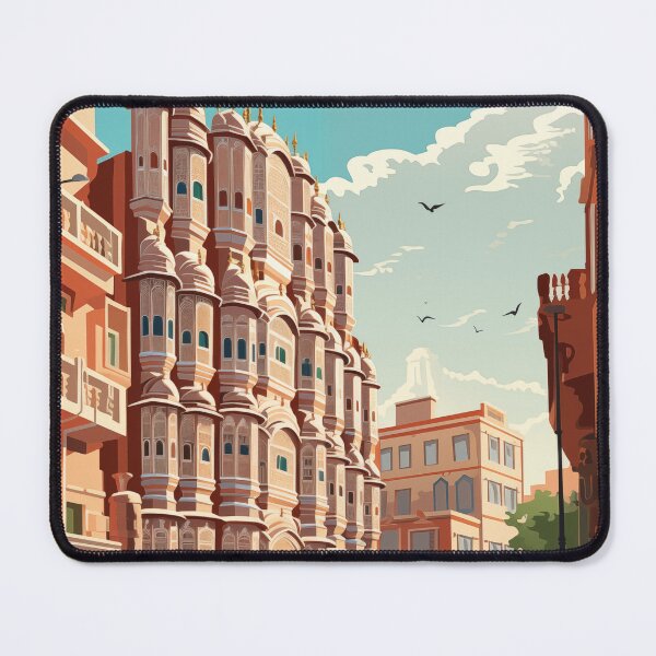 Vista previa del artículo con la obra «Homenaje al esplendor eterno de la India #7», diseñado y vendido por Anuchartl.