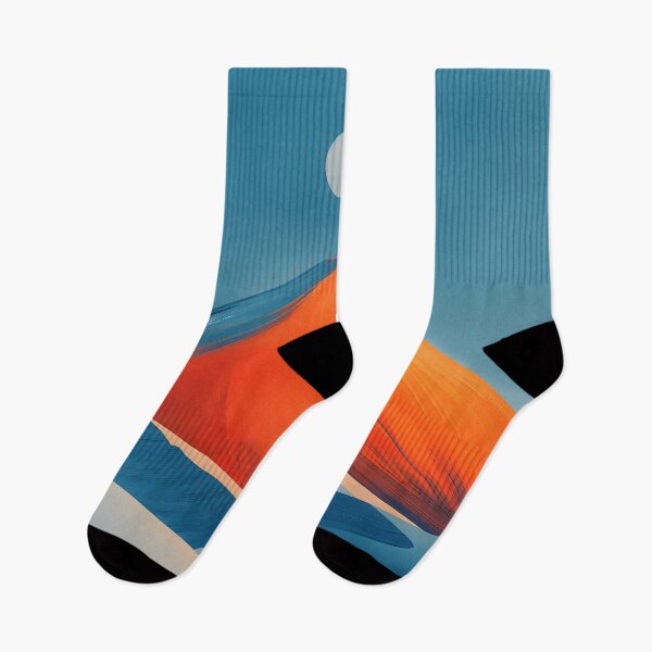 Item preview, Lunar Glow over Sunset Peaks designed and sold by unimuse.