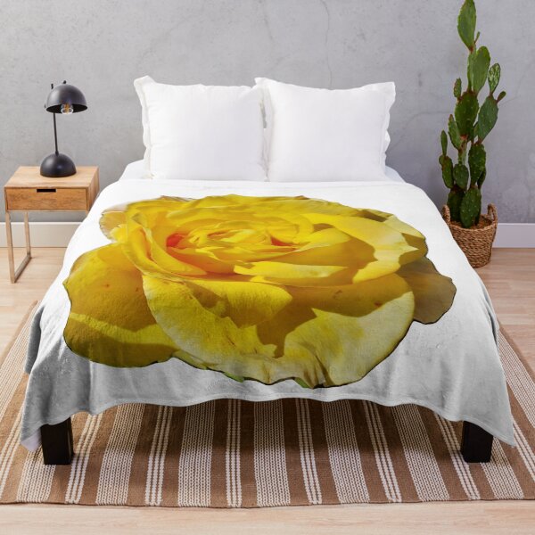 Aperçu de l'œuvre Une rose jaune créée et vendue par Designsbygroovy.