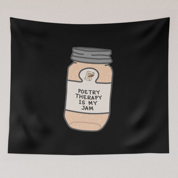 Item preview, Poetry Therapy Is My Jam designed and sold by orlumbuspirate.