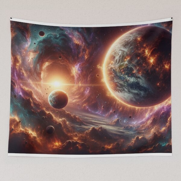 Item preview, Cosmic Dance: The Symphony of Celestial Bodies designed and sold by OmniGoods.