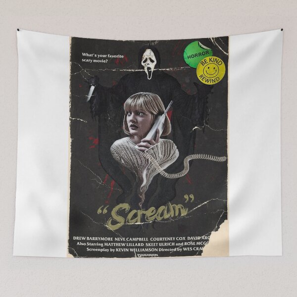 Item preview, Scream Vintage Movie Poster designed and sold by robertoomas.