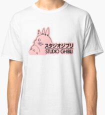 Pink Studio Ghibli Logo Classic T-Shirt