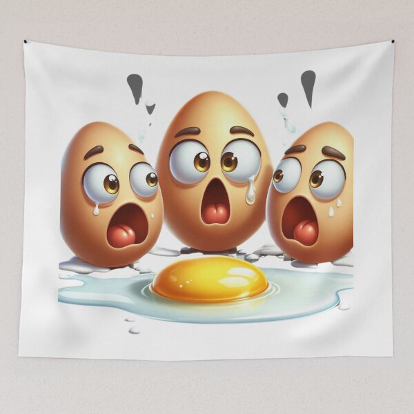 Item preview, 3 Eggs feel surprising designed and sold by NPFj.