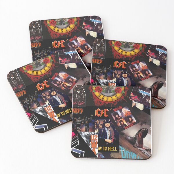 Item preview,  1980S Rock Bands Collage designed and sold by Zackereahan.
