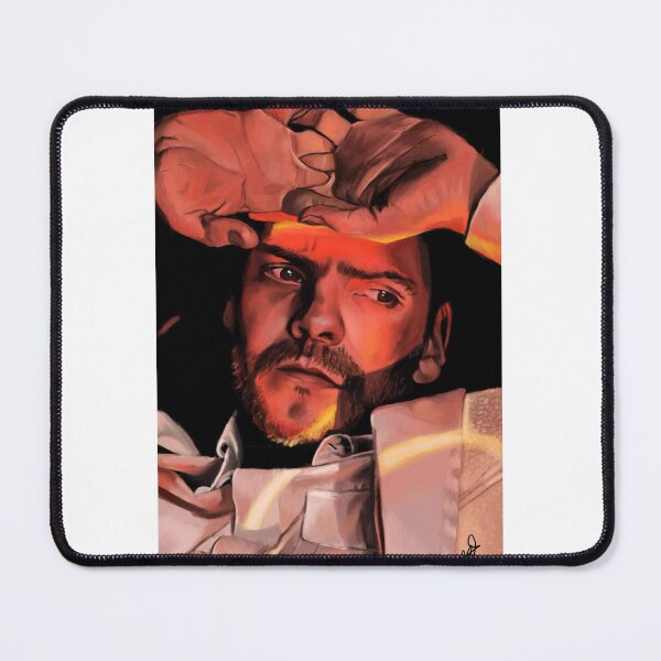 Item preview, painting of daniel bruhl designed and sold by GessleinGraphic.