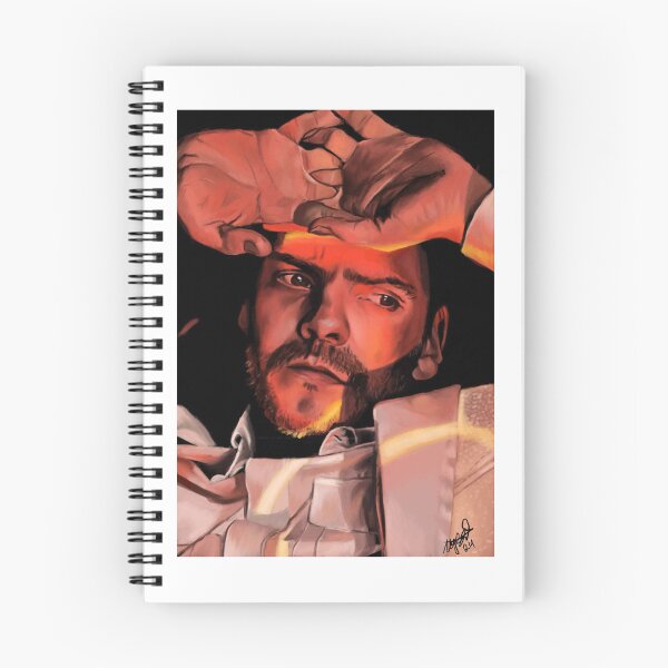 Item preview, painting of daniel bruhl designed and sold by GessleinGraphic.
