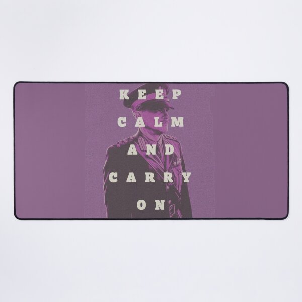 Item preview, keep calm and carry on purple cary elwes designed and sold by MechanicalART.