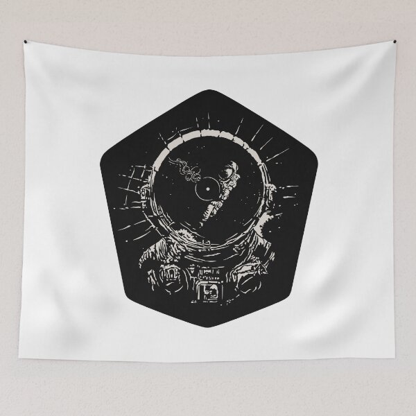Item preview, Interstellar movie inspiration black designed and sold by LapinMagnetik.