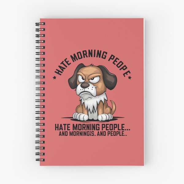 Item preview, I hate morning people... And mornings. And people...  designed and sold by Zibis09.