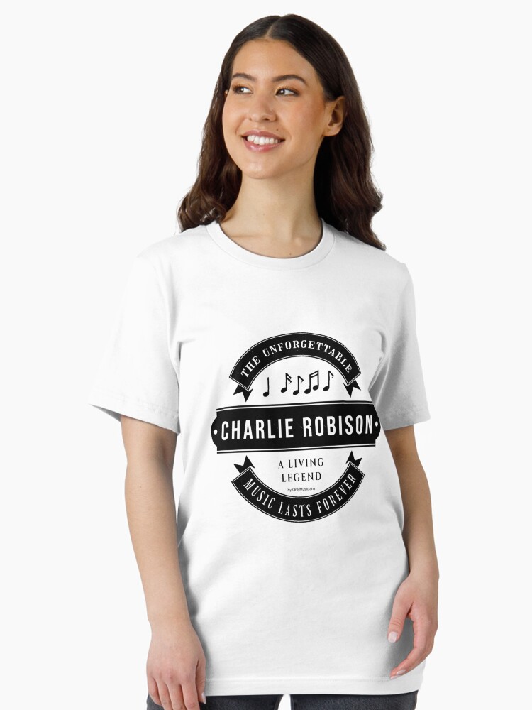Thumbnail 2 of 7, Essential T-Shirt, Charlie Robison - The unforgettable - A living legend designed and sold by ZadiMadibinta87.